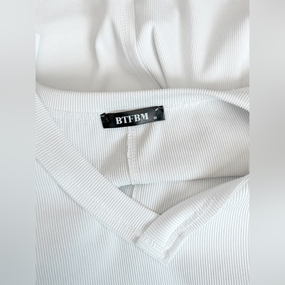 BTFBM White Long Sleeve Top - Picture 13 of 13